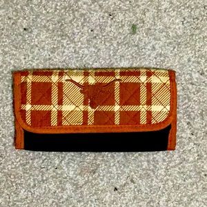 Texas Longhorn Velcro wallet